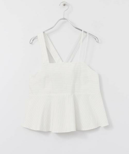 KBF / ケービーエフ キャミソール・チューブトップ | ストライプアシンメトリーキャミソール∴ | 詳細13