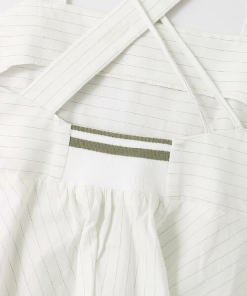 KBF / ケービーエフ キャミソール・チューブトップ | ストライプアシンメトリーキャミソール∴ | 詳細14