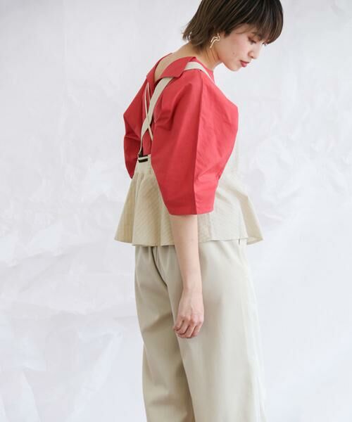 KBF / ケービーエフ キャミソール・チューブトップ | ストライプアシンメトリーキャミソール∴ | 詳細16