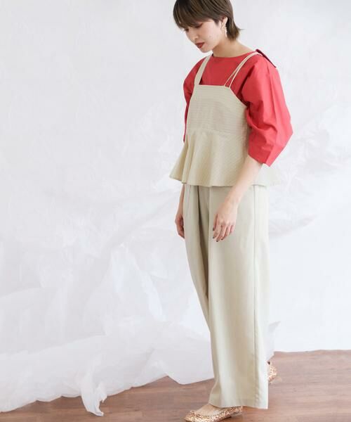 KBF / ケービーエフ キャミソール・チューブトップ | ストライプアシンメトリーキャミソール∴ | 詳細17