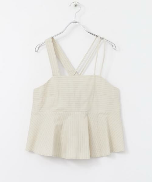 KBF / ケービーエフ キャミソール・チューブトップ | ストライプアシンメトリーキャミソール∴ | 詳細21