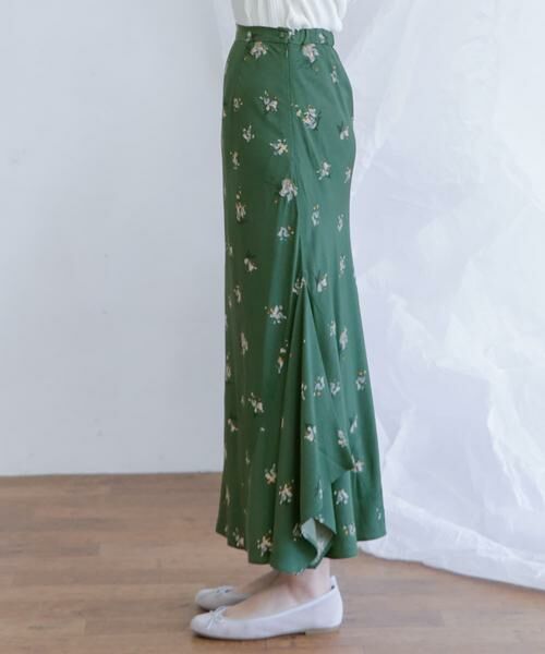 KBF / ケービーエフ スカート | フラワーイレヘムバイアススカート∴ | 詳細10