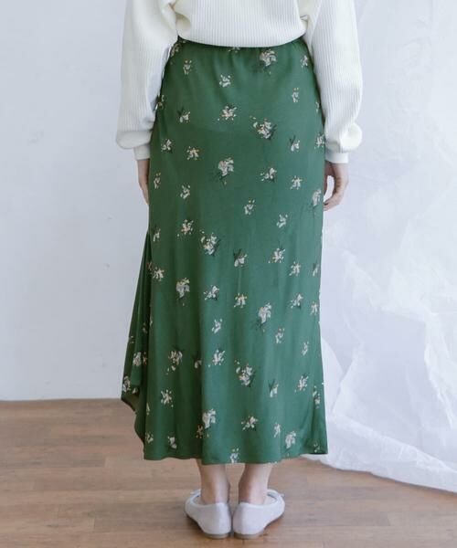 KBF / ケービーエフ スカート | フラワーイレヘムバイアススカート∴ | 詳細11