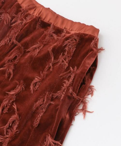 KBF / ケービーエフ その他パンツ | ベロアフリンジイージーパンツ∴ | 詳細6