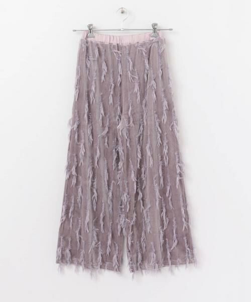 KBF / ケービーエフ その他パンツ | ベロアフリンジイージーパンツ∴ | 詳細9