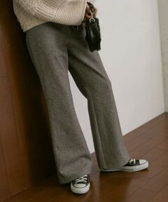 KBF / ケービーエフ その他パンツ | ストレッチヘリンボンフレアーパンツ