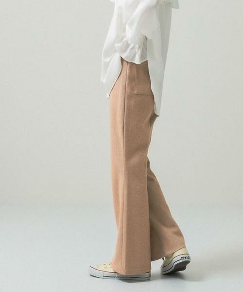 KBF / ケービーエフ その他パンツ | ストレッチヘリンボンフレアーパンツ | 詳細1