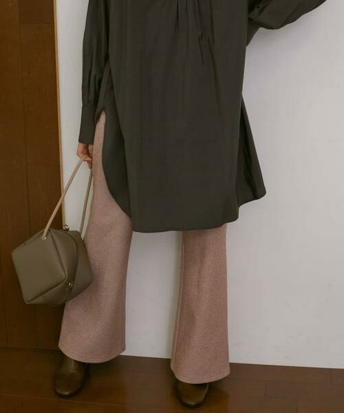 KBF / ケービーエフ その他パンツ | ストレッチヘリンボンフレアーパンツ | 詳細5