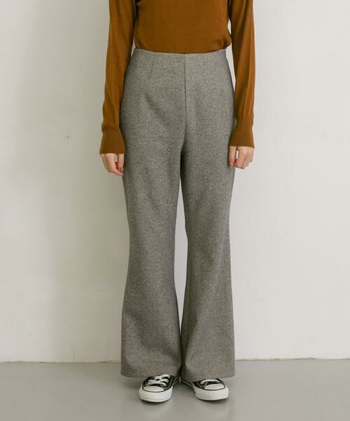 KBF / ケービーエフ その他パンツ | ストレッチヘリンボンフレアーパンツ | 詳細15