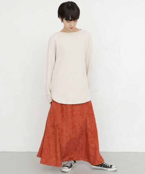 KBF / ケービーエフ スカート | シフォンフリンジフレアスカート∴ | 詳細7