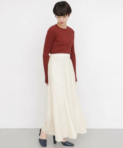 KBF / ケービーエフ スカート | シフォンフリンジフレアスカート∴ | 詳細15