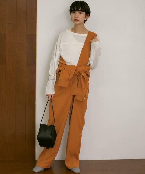 KBF / ケービーエフ サロペット・オールインワン | マルチWAYオールインワン∴(オレンジ)