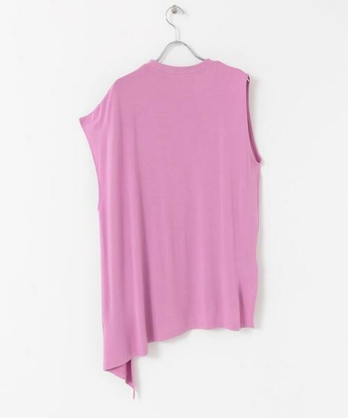 KBF / ケービーエフ Tシャツ | アシンメトリーレーヨンカットソー | 詳細16