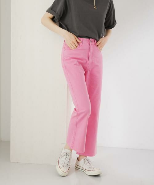 KBF / ケービーエフ デニムパンツ | オーバーダイフレアデニム | 詳細10