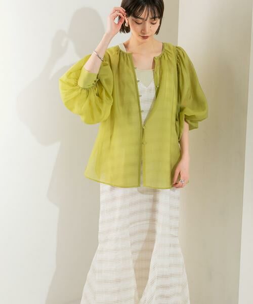 KBF / ケービーエフ ワンピース | チェックロングキャミワンピース | 詳細5