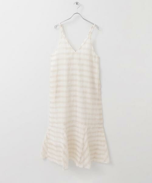 KBF / ケービーエフ ワンピース | チェックロングキャミワンピース | 詳細9