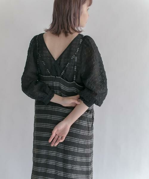 KBF / ケービーエフ ワンピース | チェックロングキャミワンピース | 詳細11