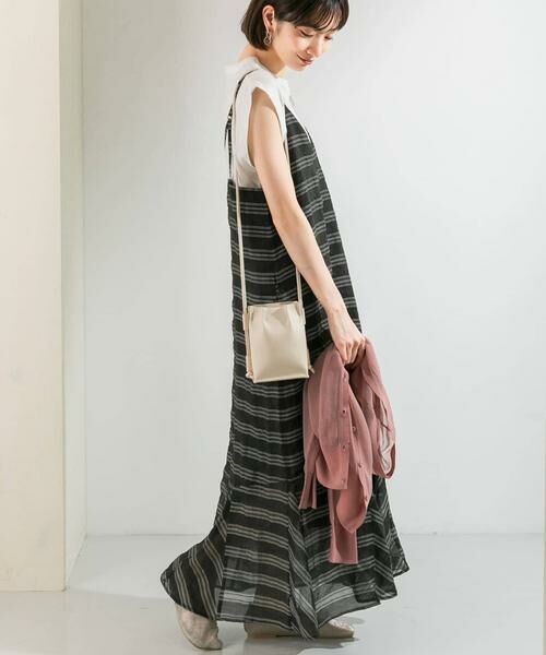 KBF / ケービーエフ ワンピース | チェックロングキャミワンピース | 詳細14