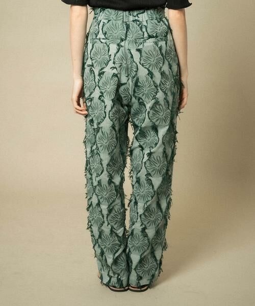 KBF / ケービーエフ その他パンツ | カットジャガードワイドパンツ | 詳細9