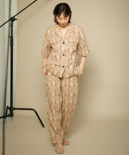 KBF / ケービーエフ その他パンツ | カットジャガードワイドパンツ | 詳細19