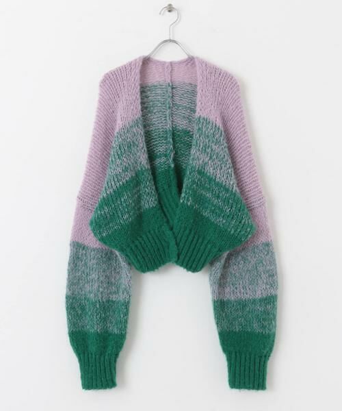 KBF / ケービーエフ カーディガン・ボレロ | 『WEB/一部店舗限定』グラデーションショートカーディガン | 詳細11