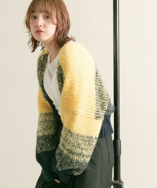 KBF / ケービーエフ カーディガン・ボレロ | 『WEB/一部店舗限定』グラデーションショートカーディガン | 詳細17