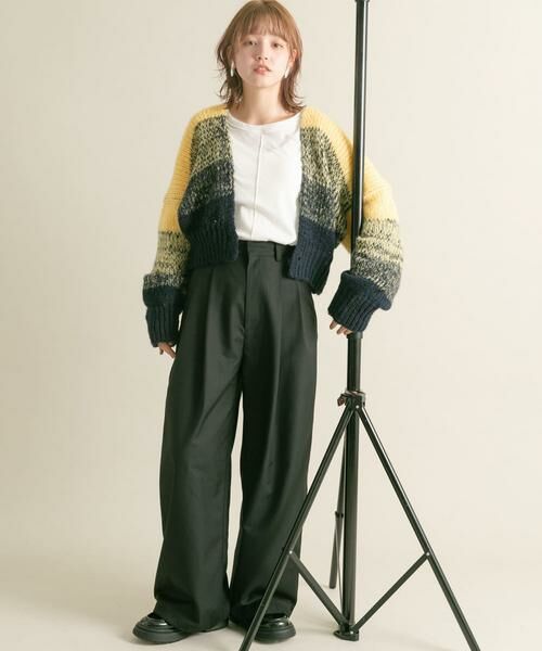 KBF / ケービーエフ カーディガン・ボレロ | 『WEB/一部店舗限定』グラデーションショートカーディガン | 詳細20