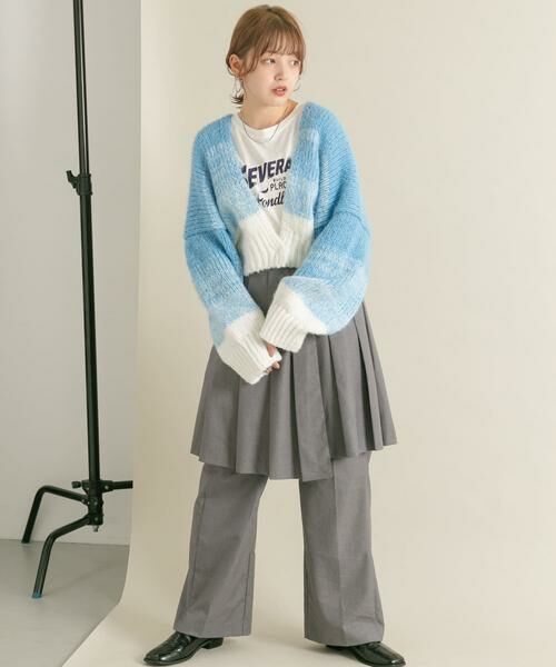 KBF / ケービーエフ カーディガン・ボレロ | 『WEB/一部店舗限定』グラデーションショートカーディガン | 詳細30