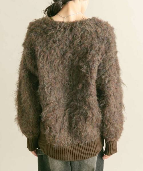 KBF / ケービーエフ カーディガン・ボレロ | 『WEB/一部店舗限定』シャギーZIPカーディガン | 詳細12