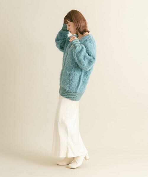 KBF / ケービーエフ カーディガン・ボレロ | 『WEB/一部店舗限定』シャギーZIPカーディガン | 詳細22