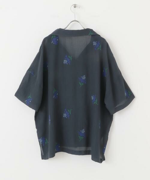 KBF / ケービーエフ シャツ・ブラウス | 『WEB限定』エンブロイダリーワイドシャツ | 詳細13