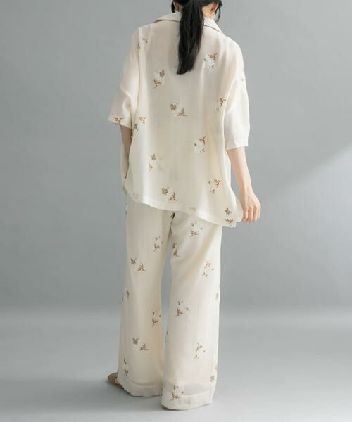 KBF / ケービーエフ シャツ・ブラウス | 『WEB限定』エンブロイダリーワイドシャツ | 詳細18