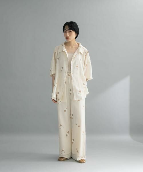 KBF / ケービーエフ シャツ・ブラウス | 『WEB限定』エンブロイダリーワイドシャツ | 詳細19