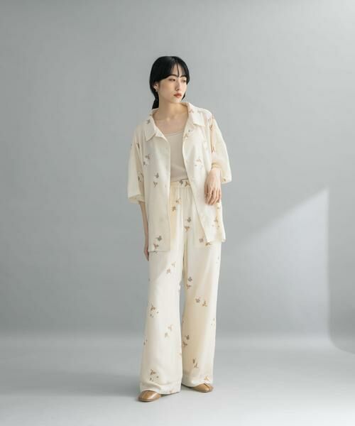 KBF / ケービーエフ シャツ・ブラウス | 『WEB限定』エンブロイダリーワイドシャツ | 詳細20