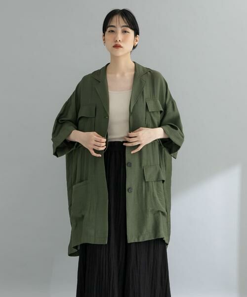 KBF / ケービーエフ シャツ・ブラウス | 『WEB限定』バックオープンBIGシャツ | 詳細3