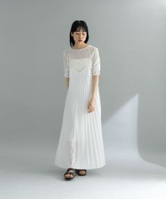 KBF / ケービーエフ ワンピース | 『WEB限定』2WAYプリーツキャミワンピース