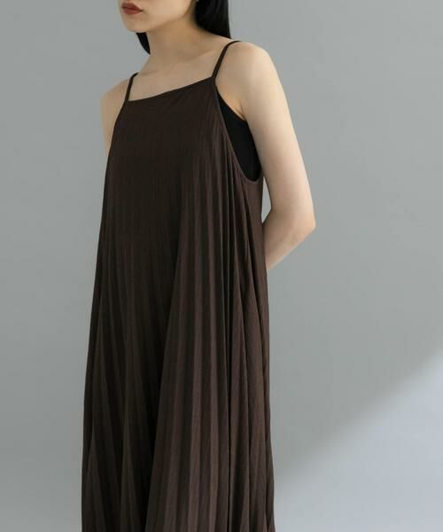 KBF / ケービーエフ ワンピース | 『WEB限定』2WAYプリーツキャミワンピース | 詳細1