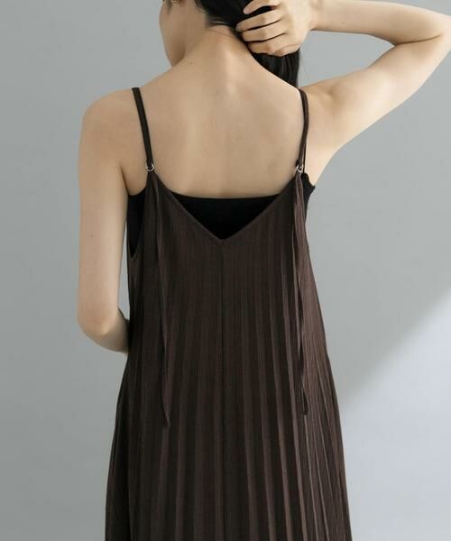 KBF / ケービーエフ ワンピース | 『WEB限定』2WAYプリーツキャミワンピース | 詳細2