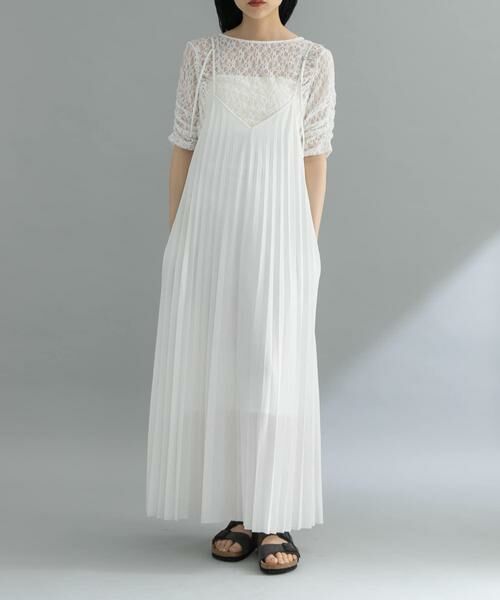 KBF / ケービーエフ ワンピース | 『WEB限定』2WAYプリーツキャミワンピース | 詳細14