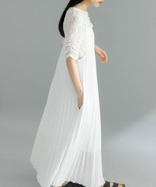 KBF / ケービーエフ ワンピース | 『WEB限定』2WAYプリーツキャミワンピース | 詳細16