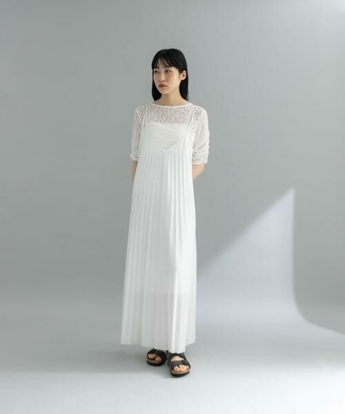 KBF / ケービーエフ ワンピース | 『WEB限定』2WAYプリーツキャミワンピース | 詳細20