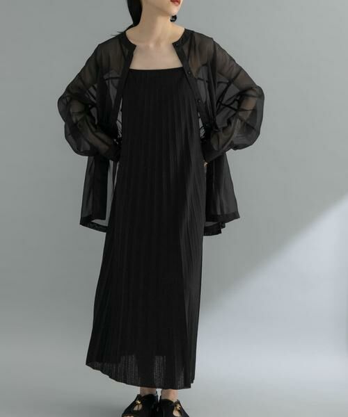 KBF / ケービーエフ ワンピース | 『WEB限定』2WAYプリーツキャミワンピース | 詳細23