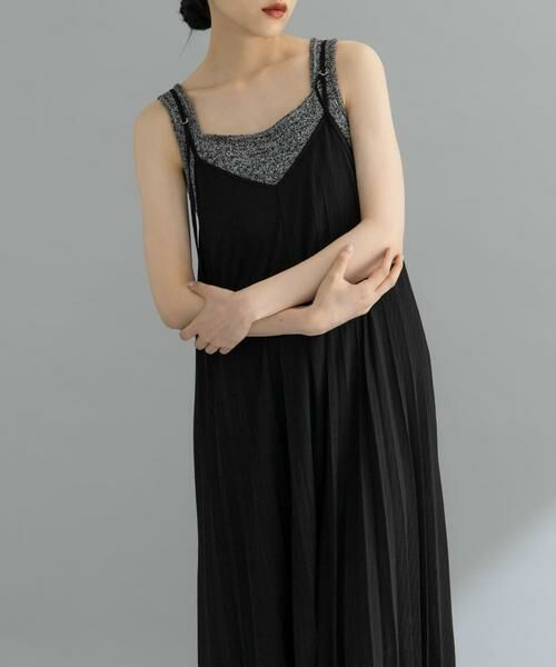 KBF / ケービーエフ ワンピース | 『WEB限定』2WAYプリーツキャミワンピース | 詳細26