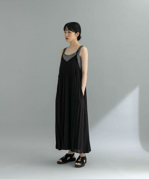 KBF / ケービーエフ ワンピース | 『WEB限定』2WAYプリーツキャミワンピース | 詳細28