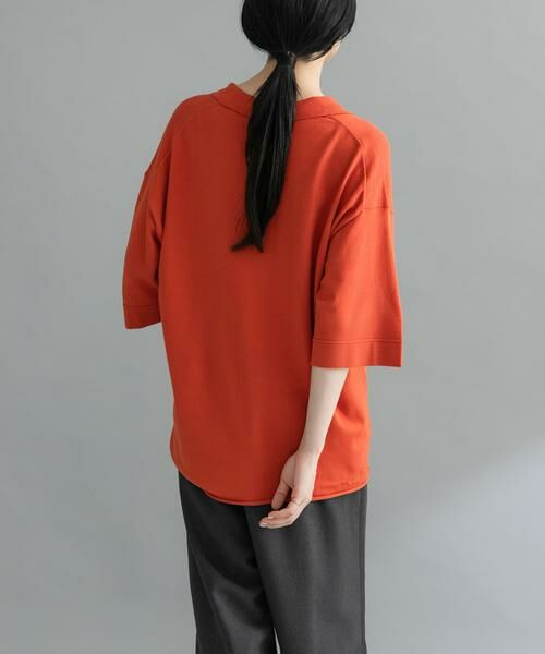 KBF / ケービーエフ ニット・セーター | 『WEB限定』ルーズシルエットニットシャツ | 詳細4