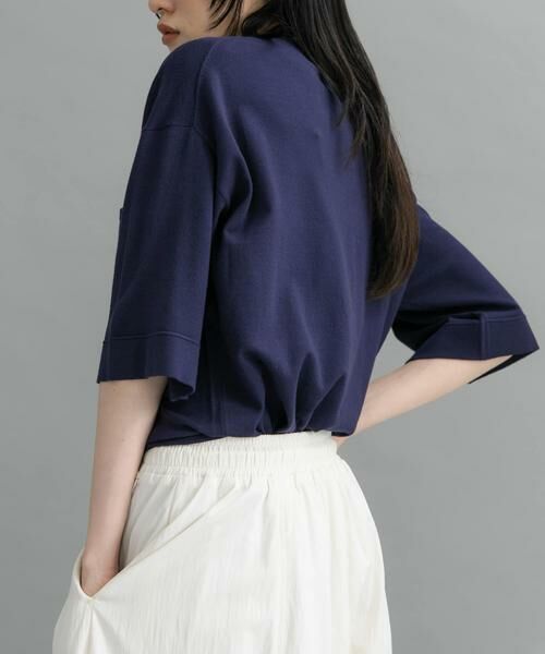 KBF / ケービーエフ ニット・セーター | 『WEB限定』ルーズシルエットニットシャツ | 詳細11