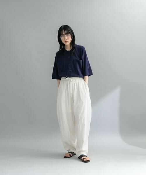 KBF / ケービーエフ ニット・セーター | 『WEB限定』ルーズシルエットニットシャツ | 詳細14