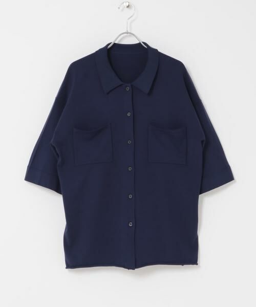 KBF / ケービーエフ ニット・セーター | 『WEB限定』ルーズシルエットニットシャツ | 詳細17