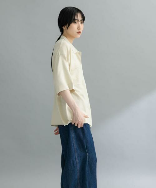 KBF / ケービーエフ ニット・セーター | 『WEB限定』ルーズシルエットニットシャツ | 詳細26