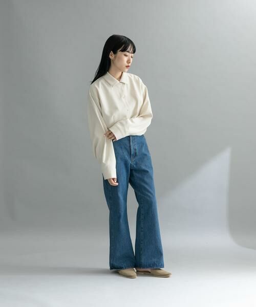 KBF / ケービーエフ シャツ・ブラウス | 『WEB限定』オープンカラーシャツ | 詳細5